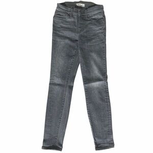 Madewell 9” High Riser Skinny Skinny Jeans in Gray